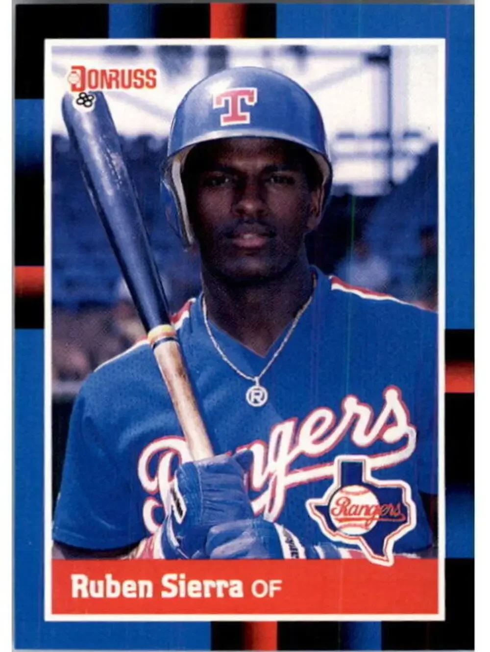 1988 Ruben Sierra Donruss Baseball Card #223